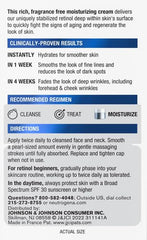 Neutrogena Rapid Wrinkle Repair, Retinol Face Moisturizer, Daily Anti-Aging Neck & Face Cream with Hyaluronic Acid, Retinol Cream, Fragrance-Free, Fades Fine Lines, Wrinkles and Dark Spots, 1.7 oz