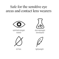 Neutrogena Gentle Oil-Free Eye Makeup Remover & Cleanser for Sensitive Eyes, Makeup Remover for Waterproof Mascara, Dermatologist & Ophthalmologist Tested, 3.8 fl. oz