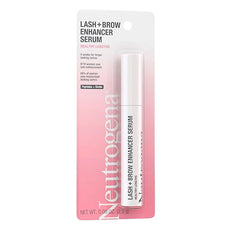 Neutrogena Healthy Lash + Brow Enhancer Serum For Unisex Adult Formulated with Biotin & Peptides; Nourishing & Conditioning Serum to Enhance the Look of Lashes & Eyebrows, 0.08 oz