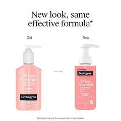 Neutrogena Oil-Free Pink Grapefruit Pore Cleansing Acne Wash and Daily Liquid Facial Cleanser with 2% Salicylic Acid Acne Medicine and Vitamin C, 6 fl. oz, 3 Pack