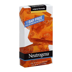 Neutrogena Transparent Facial Bar Unscented Pack, (Pack of 6)