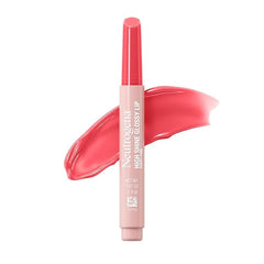 Neutrogena High Shine Glossy Lip, Nourishing Lip Gloss with Maracuja Oil, Antioxidant Vitamin E & Vitamins, Non-Retractable, Buildable Pigmented Color, Poppy Pink, 0.07 oz