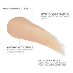 Neutrogena Purescreen+ Mineral UV Tint Face Liquid Tinted Sunscreen - with 100% Mineral Actives & Vitamin E,Enhances Natural Tone,Water Resistant,Broad Spectrum SPF 30,1.1 fl oz,(Pack of 2)