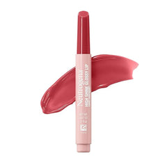 High Shine Glossy Lip, Nourishing Lip Gloss with Maracuja Oil, Antioxidant Vitamin E & Vitamins, Non-Retractable, Buildable Pigmented Color, Sweet Raspberry, 0.07