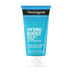 Neutrogena Hydro Boost Hydrating Hand Gel Cream with Hyaluronic Acid for Instantly Quenched, Soft & Supple Hands, Lightweight, Non-Greasy & Quick Absorbing Hand Lotion, Travel Size, 3 Oz