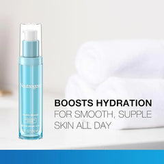 Neutrogena Hydro Boost Hydrating Hyaluronic Acid Face & Neck Serum, Fast-Absorbing Daily Facial Moisturizer with Purified Hyaluronic Acid for Hydrated Skin, Oil-Free & Non-Comedogenic, 1 fl. oz