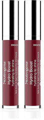 Neutrogena Hydro Boost Moisturizing Lip Gloss, Hydrating Non-Stick and Non-Drying Luminous Tinted Lip Shine with Hyaluronic Acid to Soften and Condition Lips, 70 Velvet Wine, 0.10 oz (Pack of 2)
