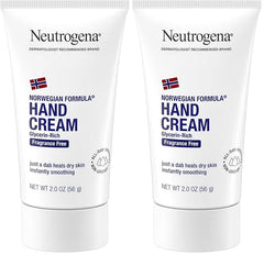 Neutrogena Norwegian Formula Hand Cream FragranceFree, 2 Ounce (Pack of 2)