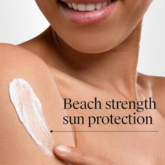 Neutrogena Sunscreen Lotion Beach Defense SPF 30, Face and Body Sunscreen, Hawaii Reef Act 104 Compliant, Octinoxate & Oxybenzone Free, Oil Free, Fast Absorbing Sun Care, 6.7 fl. oz