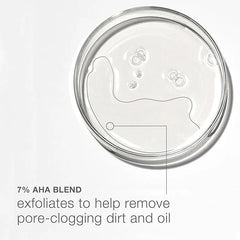 Neutrogena Stubborn Texture Liquid Exfoliant with 7% AHA Blend & Pro-Vitamin B5 designed for Acne-Prone & Oily Skin, Liquid Face Exfoliator, Oil- & Fragrance-Free, 4.3 fl. oz