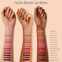Neutrogena Hydro Boost Moisturizing Lip Gloss, Hydrating Non-Stick and Non-Drying Luminous Tinted Lip Shine with Hyaluronic Acid to Soften and Condition Lips, 15 True Nude Color, 0.10 oz