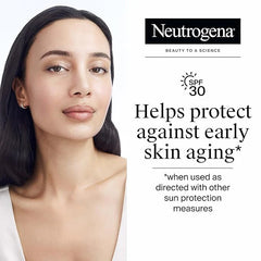 Neutrogena Rapid Wrinkle Repair Retinol Face Moisturizer with SPF 30 Sunscreen, Daily Anti-Aging Face Cream with Retinol & Hyaluronic Acid to Fight Fine Lines, Wrinkles, & Dark Spots, 1 fl. oz